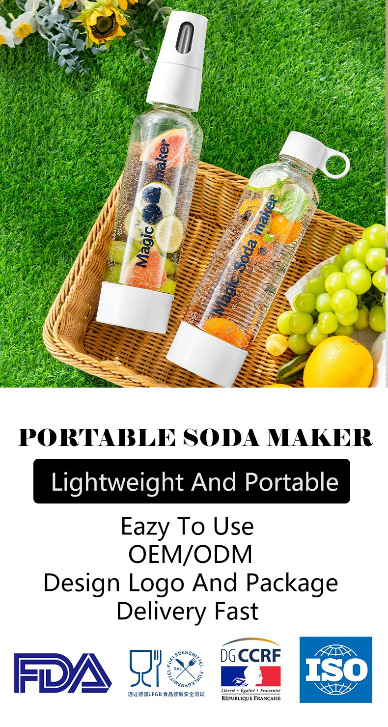 Best Selling Portable Beverage Carbonation Water Maker Sparkling Soda