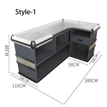 Australian Style Retail Store Checkout Area Convenience Store Cash Counter Boutique Grocery Store Checkout Counter Table