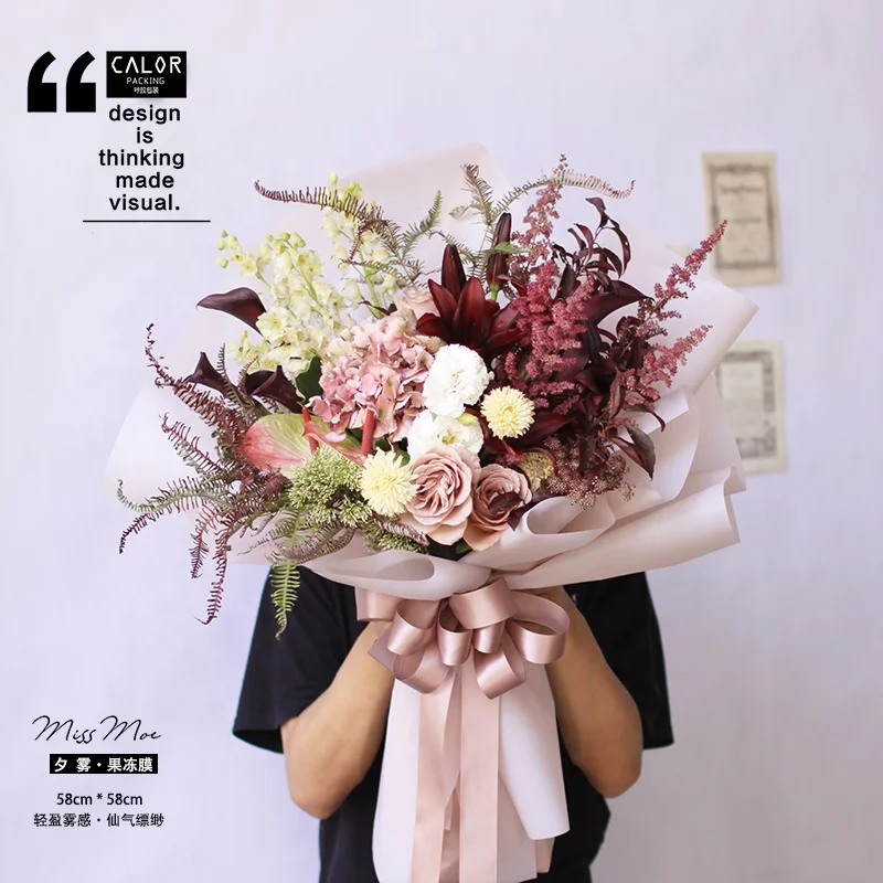 Calor Colorful Flower Wrapping Paper Florist Paper - Buy Flower ...