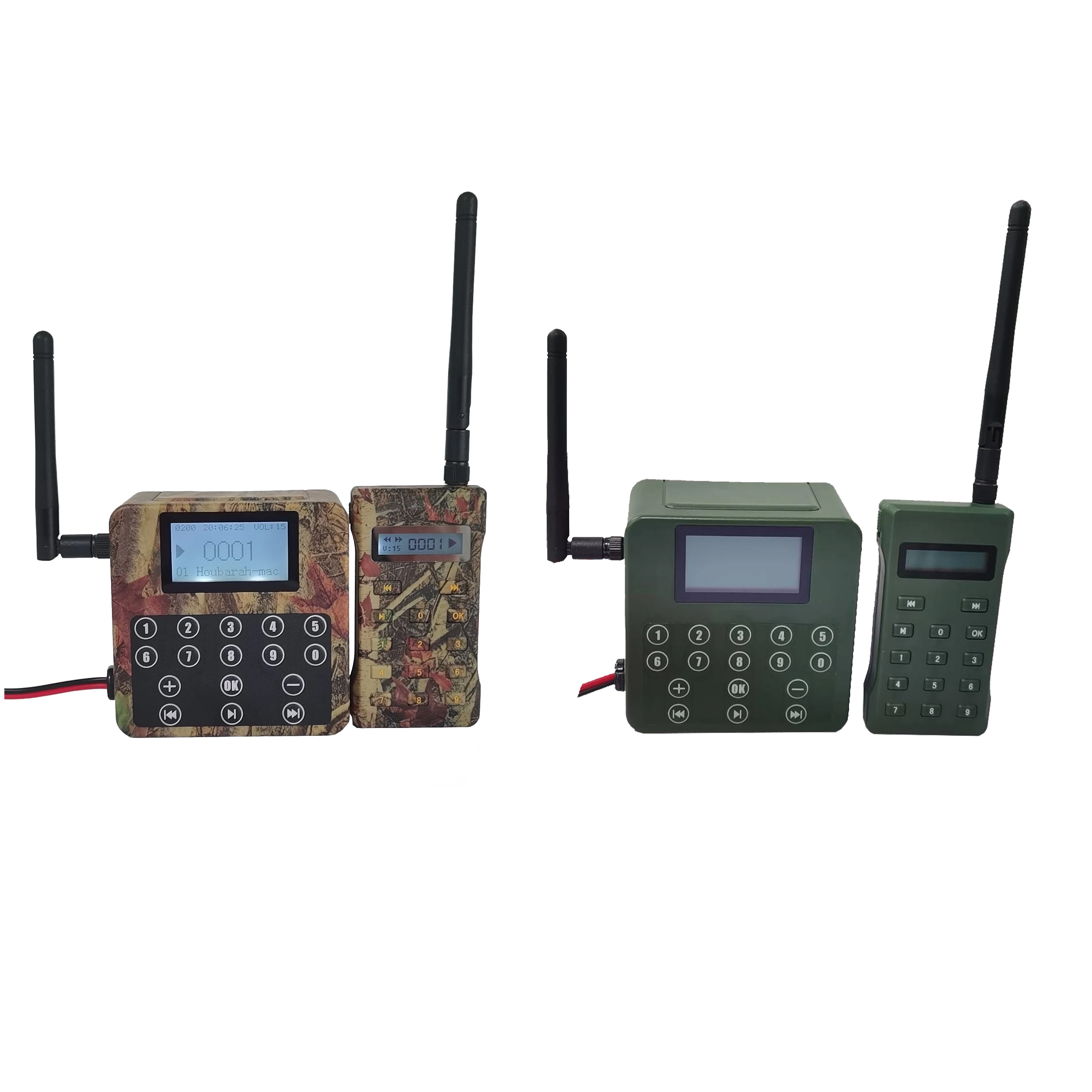 2024 New Version Digital 100Watts Bird Caller MP3 Player with Remote Control BK1528RT Hunting Equipment Bird Sounds Device
