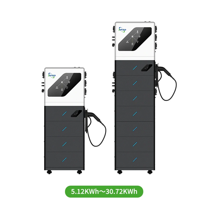 7000W System with Electric Vehicle /EV Charger Emergency Energy Storage PV Storage Charging 300 Ah 15kwh All in One System supplier