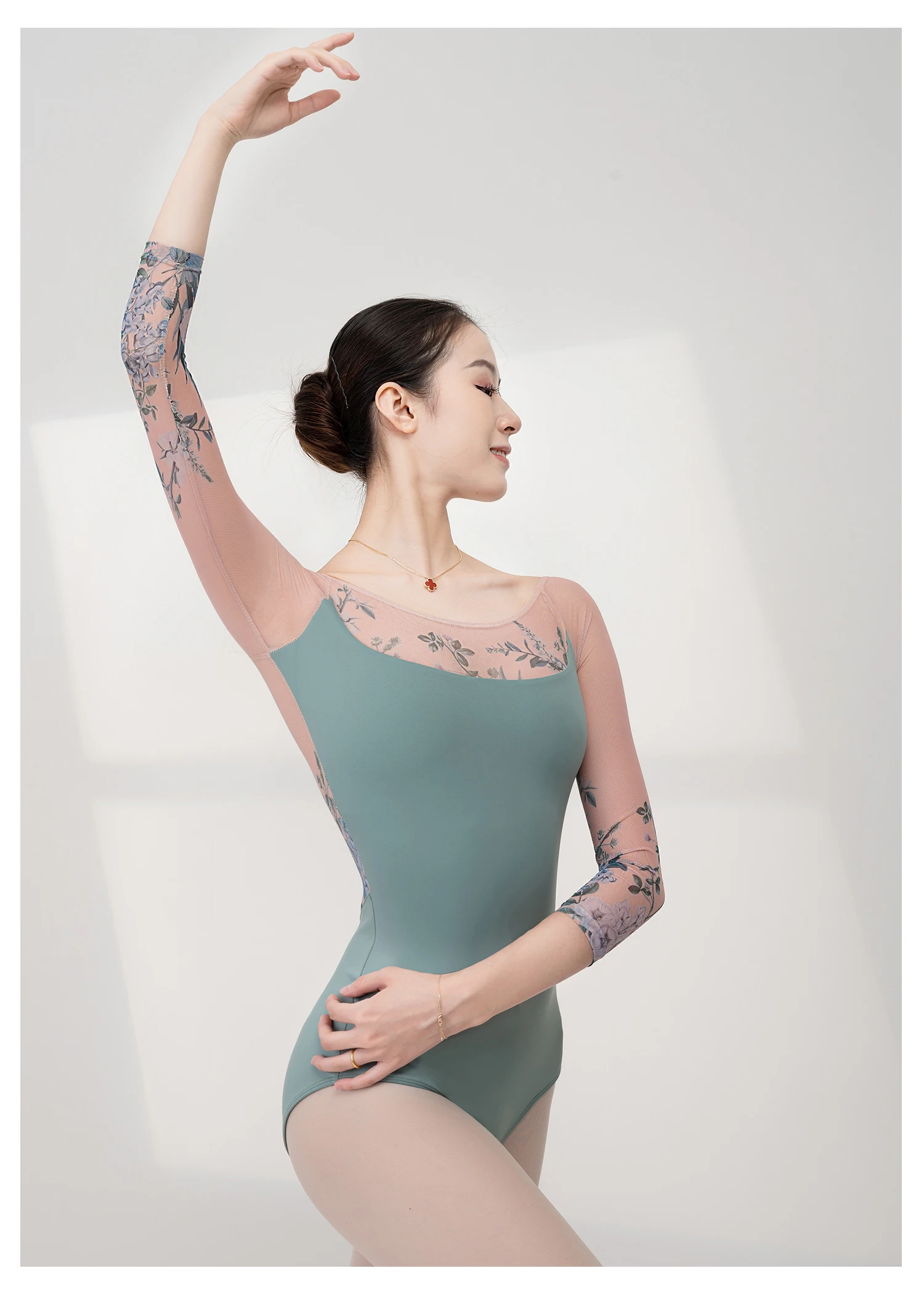 Long Sleeve Leotards Dance Clothing Ballet Leotards Adults Women