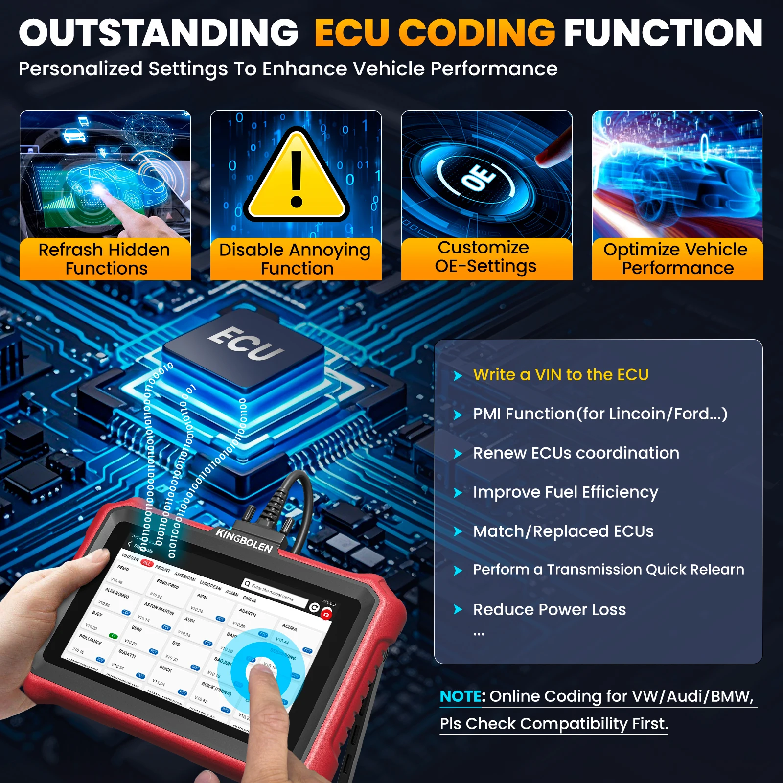Kingbolen K8 Elite 2025 – Lebenslange kostenlose Kfz-Scan-Software, bidirektionale Steuergerätecodierung und Diagnosegerät_voghion.com