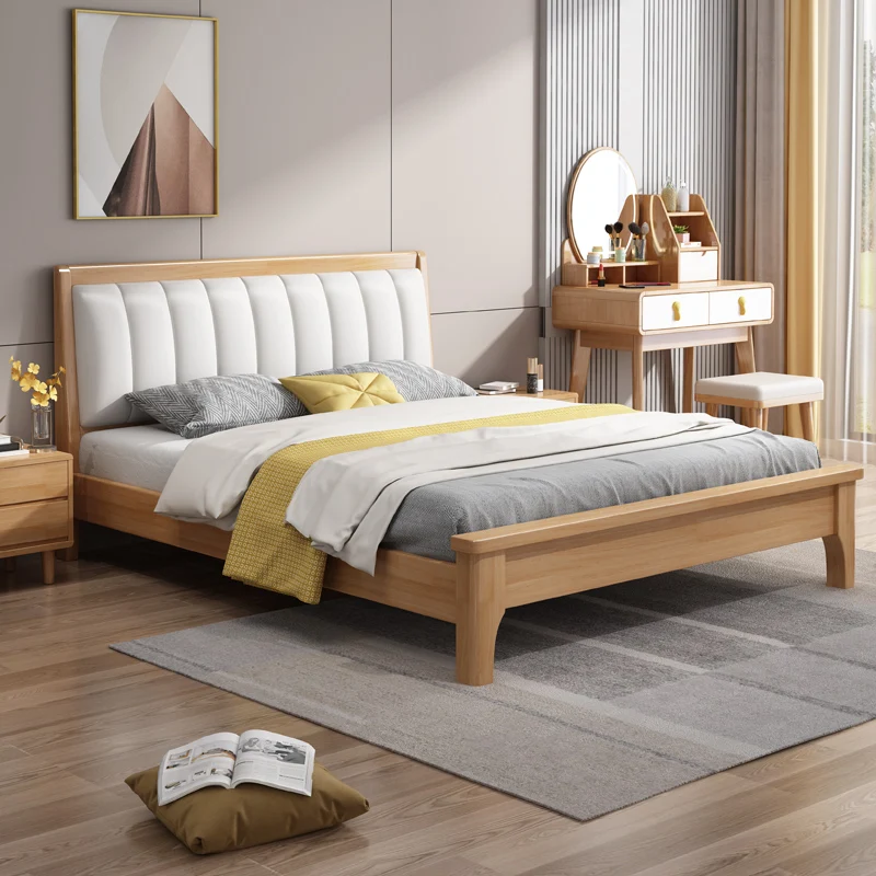 Modern Bedroom Furniture Storage King Size Double Bed With Drawers ...