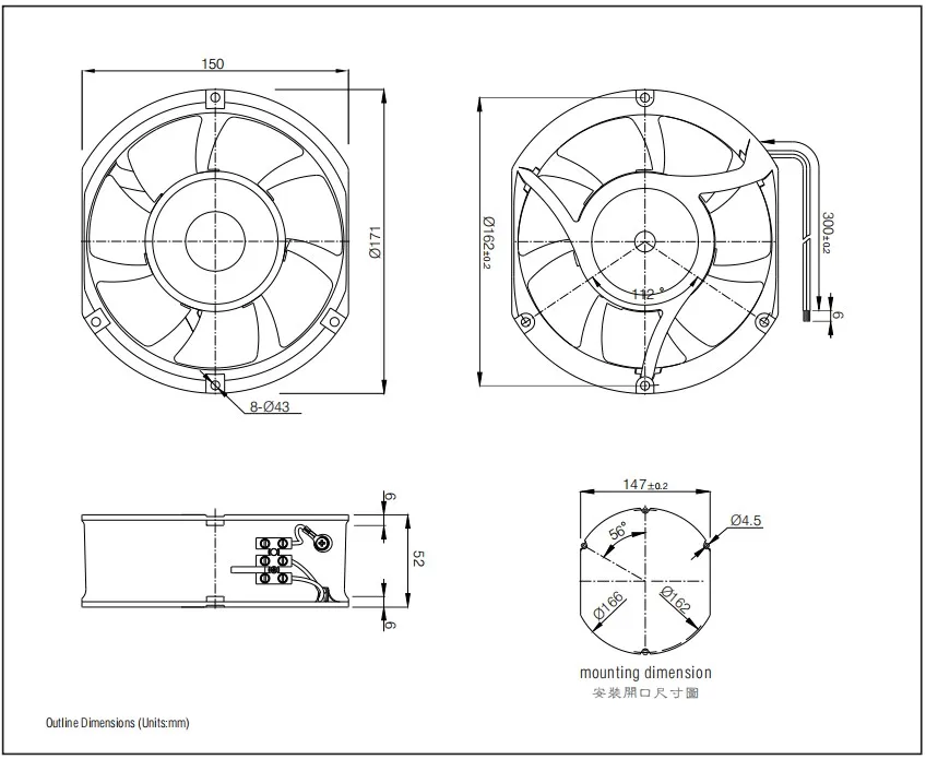 Ball Bearing, FJ15052ABD, 171x150x52mm, 17152, 220 - detail 2