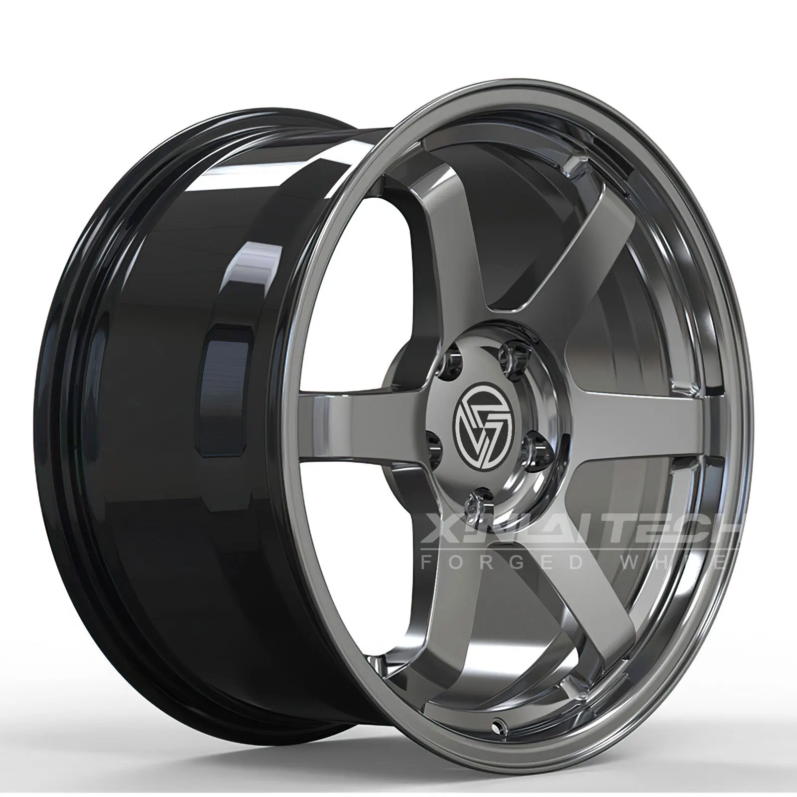 XL Bronze Finished Custom Monoblock Forged Wheel Jantes 5x112 5x120 5x114.3 17 18 19 20 21 22 23 Inch Racing Car Wheel Rim - Image 6