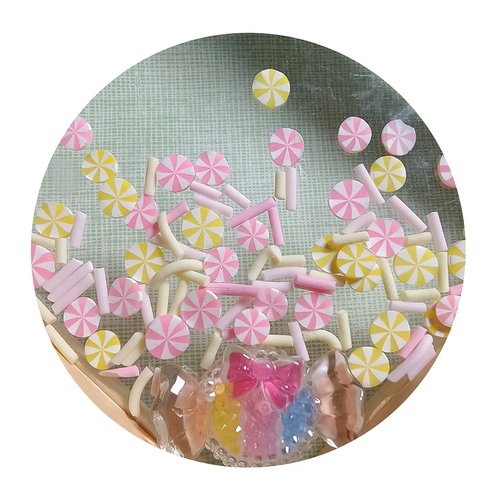 10PCS Bubble Gum Machine Resin Beads - Flatback Embellishments For DIY Crafts