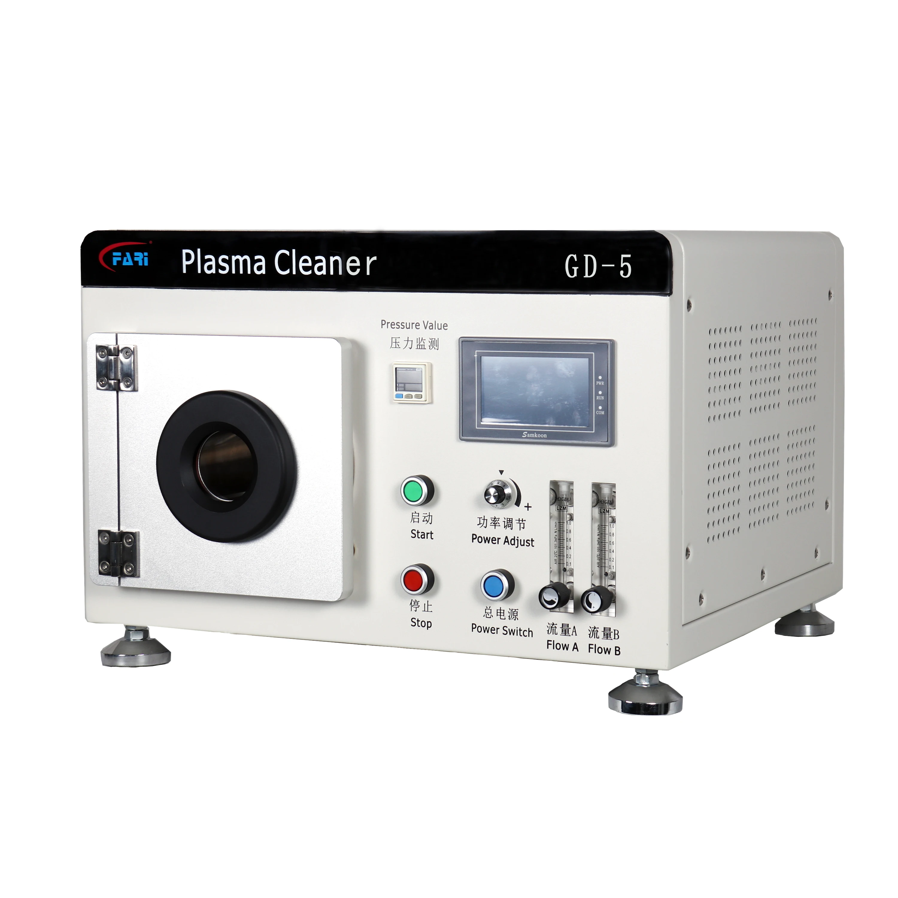 On Sales Lab Plasma Cleaning Machine with 2L 5L 10L Chamber for Improve Cell Culture