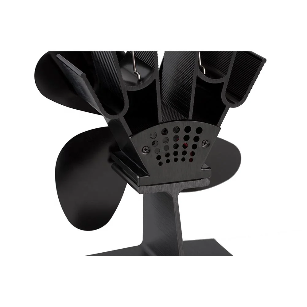 Wholesale Wood Stove Fan Black Fireplace 4 Blade Heat Powered Stove Fan Log  Wood Burner Eco Friendly Quiet Fan From m.alibaba.com