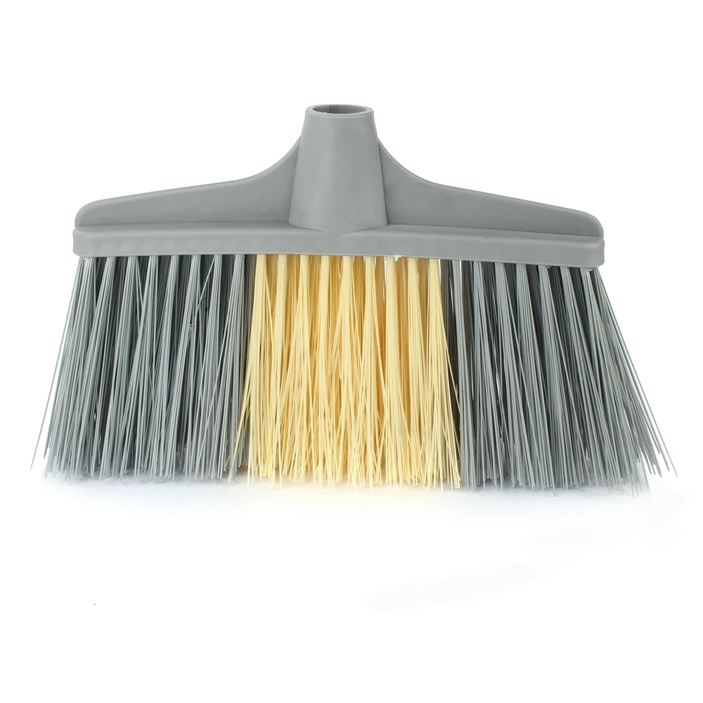 Dustpan & Brush Set Plastic Sweep Broom Soft Bristle Blue Indoor Cleaning Supply 