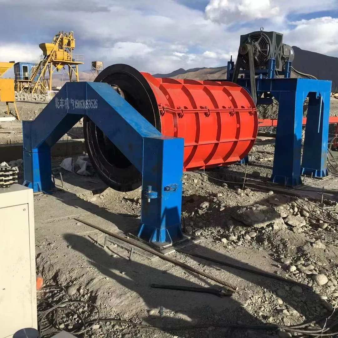High Quality Precast Concrete Culvert Drain Pipe Machine Efficient Cement Pipe Making Equipment
