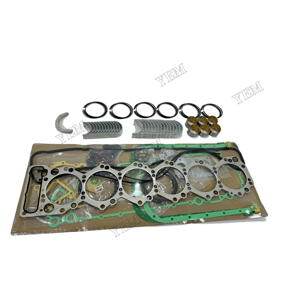 6SD1 Overhaul Re-ring Kit Engine Parts Fits for Isuzu High Performance 6