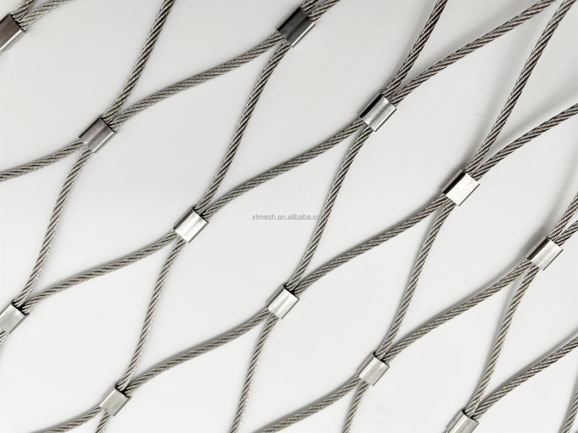 Stainless Steel Rope Mesh Zoo Fence Mesh/high Strength Decorative Hand