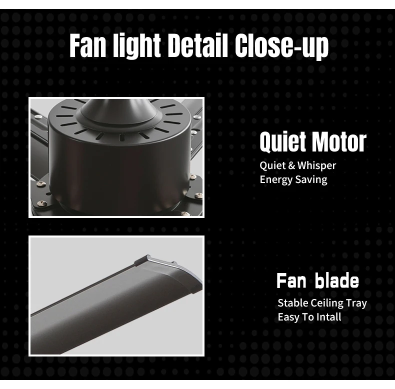 product modern 72 inch ceiling fans quiet remote control high cfm reversible dc abs blade579-7