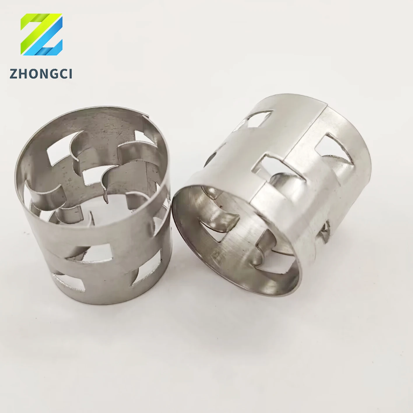 2 Inch Metal Pall Ring Stainless Steel 304 Metal Pall Ring For Tower