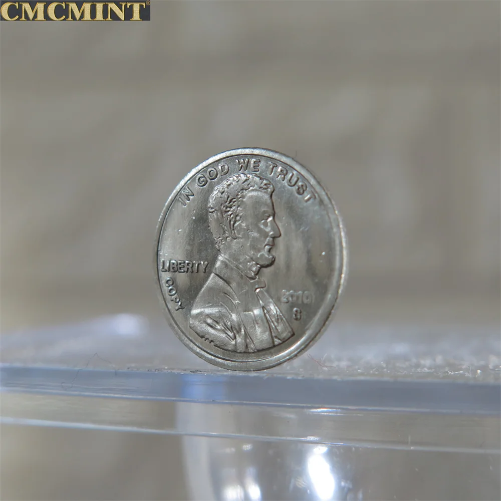 Sale Old Coins 1 Gram 999 Fine Niobium 2010 Lincoln Penny Round Coin