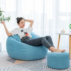 Wholesale Manufacture Cute Washable Cartoon Lazy Bean Bag Chair For Kids NO 1