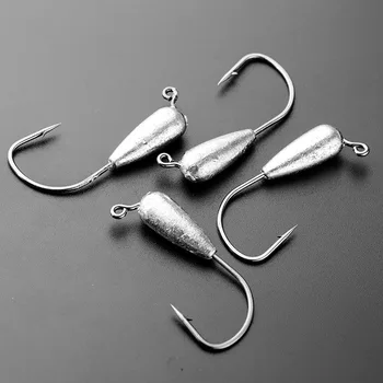 CHEERY Jig Head Hook for Soft Worm Lures, Special Jig Hooks Specially Designed for Mandarin Fish & Sea Bass – Soft Lure – view 4