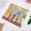 Ensemble de 4 couteaux à fromage - avec carte d'insertion