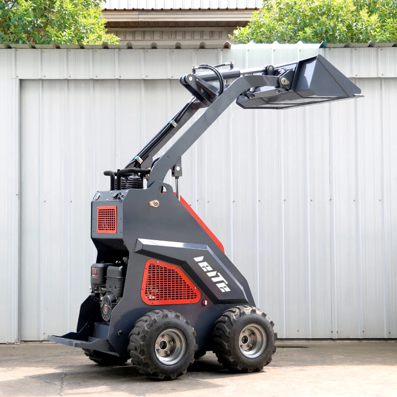 2025 LEITE New Style Price Front End Loader with Excavator Mini Skid Steer Loader Retroexcavator Back Hoe 4x4 Customized