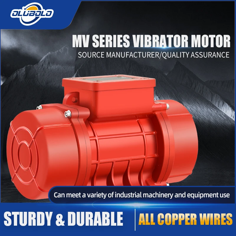 Small 3 Phase AC Brushless Vibrating Plate Motor 120v for Vibrator Feeder & Packing Machine Tumbler Vibrating Machine