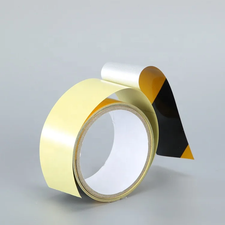 25 м красно-желтая СОЛАС прозрачная УФ-светоотражающая лента из полиэстера