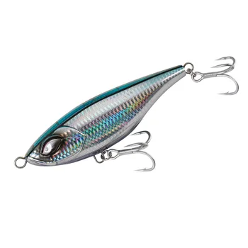 For Nobby Long-Distance Luya Artificial Hard Bait 109g Slow Sink Big Pencil Bionic Lure for Deep Sea Fishing Stainless Steel – Pencil – view 2
