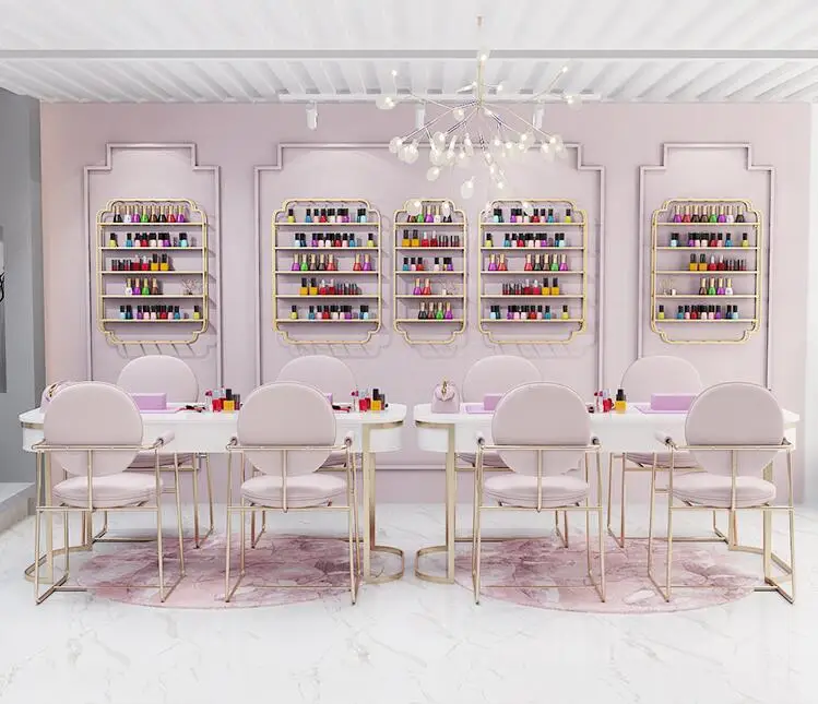 Индивидуальная стойка для демонстрации клея для лака для ногтей Многослойные полки стойка для демонстрации лака для ногтей