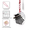 8-tone acrylic kalimba/heart