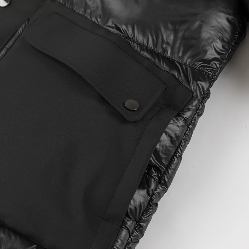 Mens Padded Coats Bubble Puffer Jacket Windproof Waterproof Custom Outdoor Warm Winter Nylon Jackets Men_voghion.com