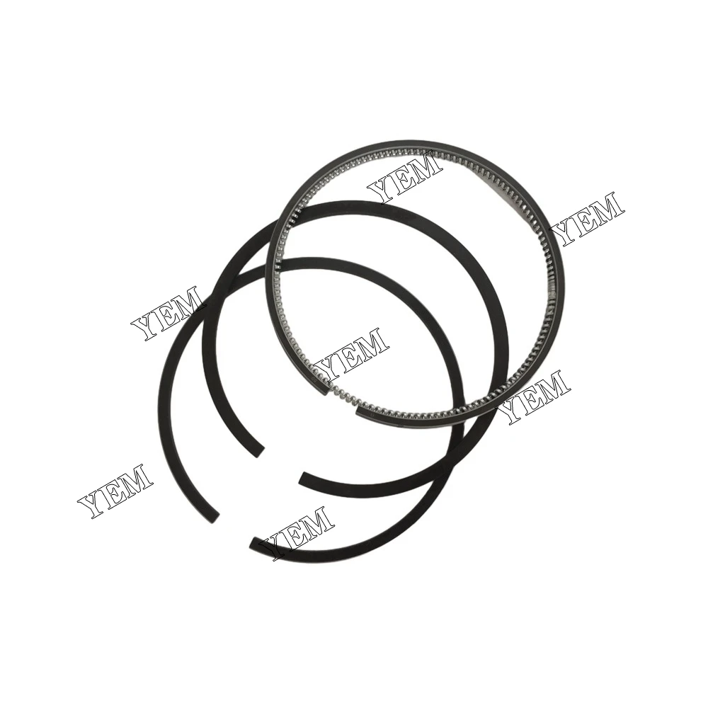 3x for Yanmar Piston Rings 0.5 3TN82 Engine Spare Parts 4