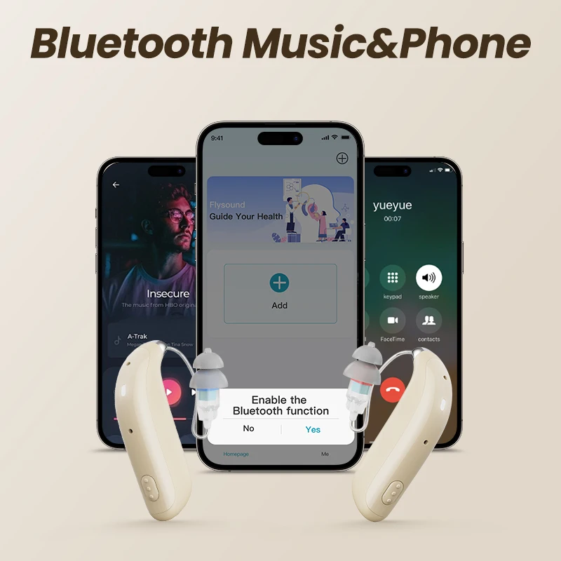 New Arrival Rechargeable Hear Aid Cheap Hearing Aid Deafness 120dB Deaf Device Mini 50 Channels Rechargeable Deaf Machine