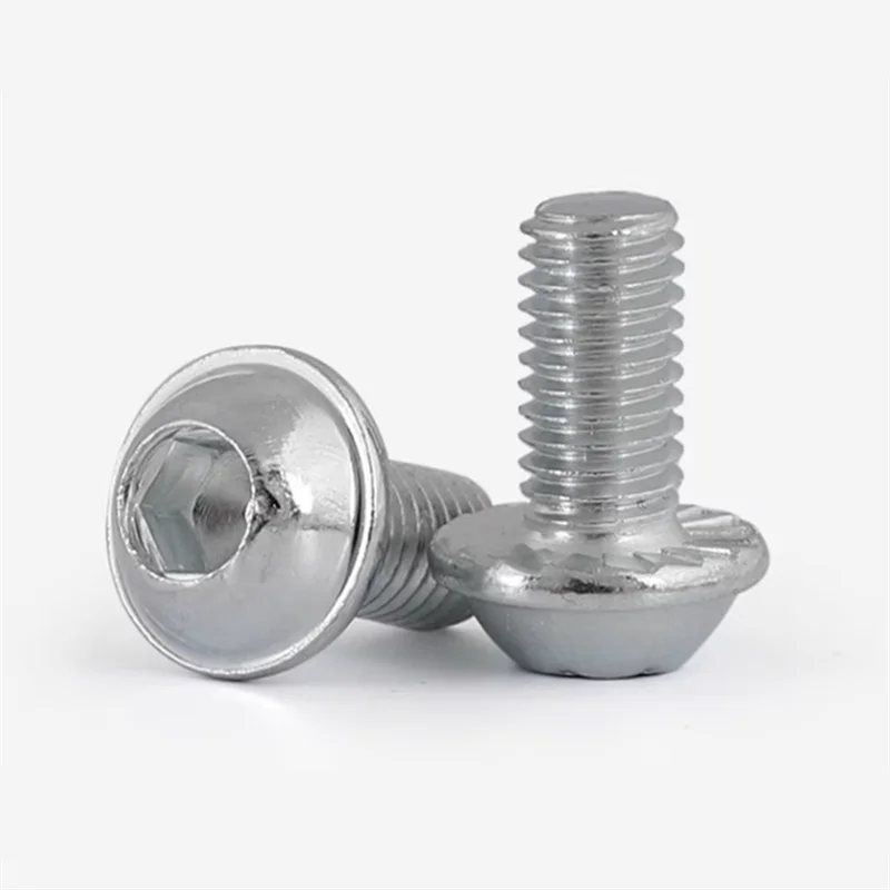 80 Unidades) M4 Tornillos De Cabeza Allen Semirredonda M4 X 10 Mm