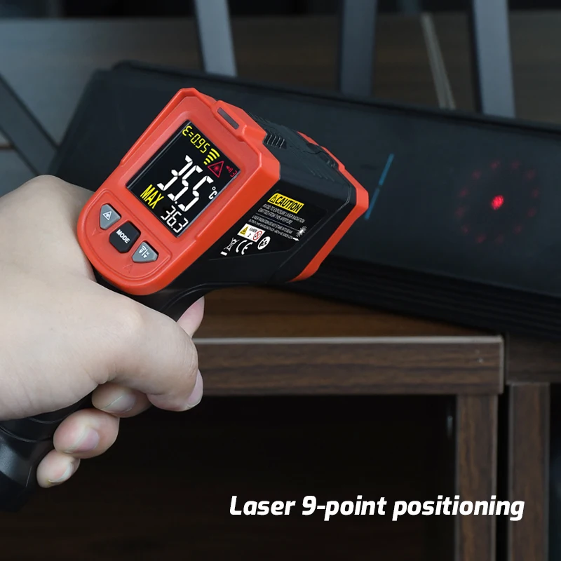 TASI TA605C Customizable Infrared Laser Targeting Gun Thermometer for Industrial Use with OEM & ODM Support