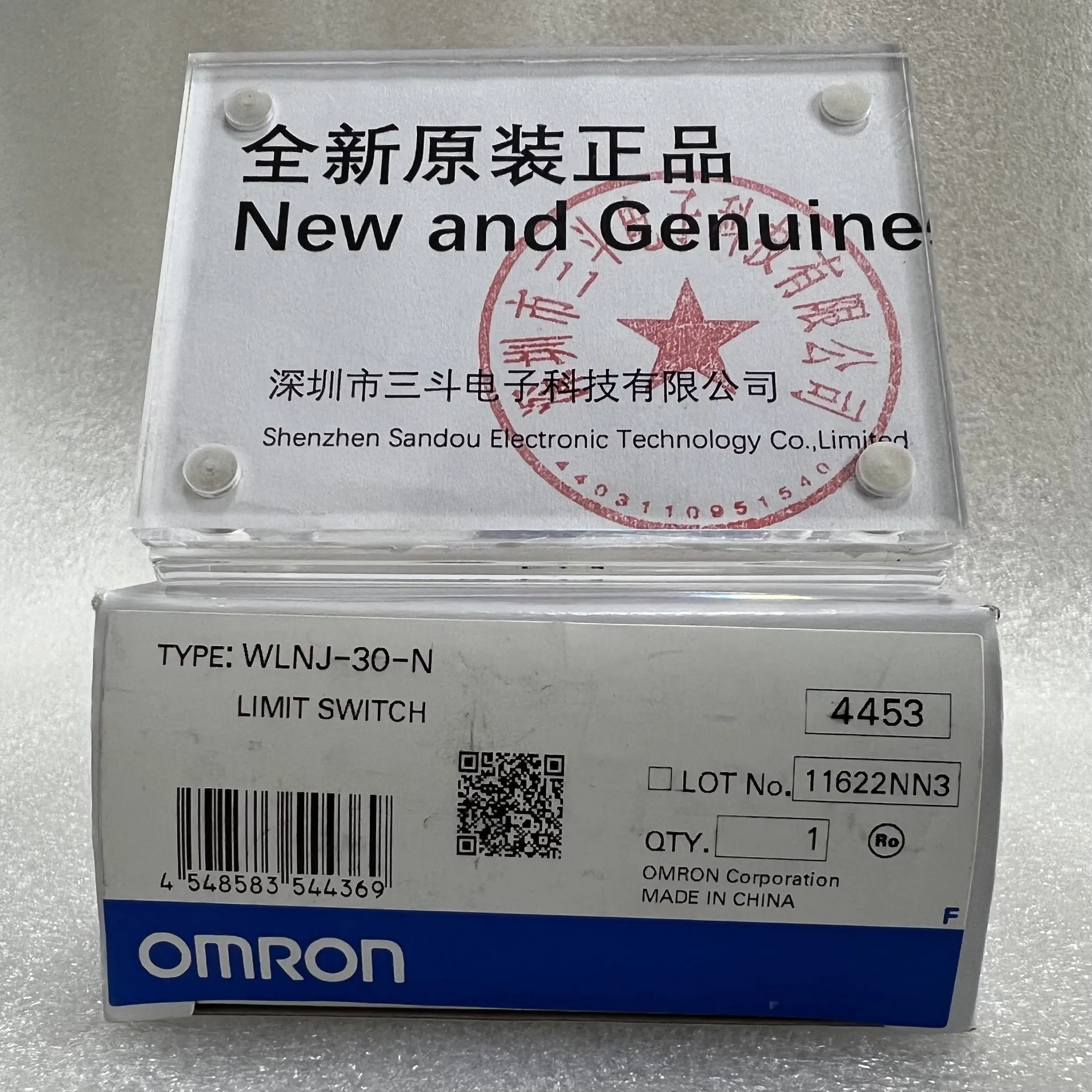 Omron Limit Switch WLNJ-30-N