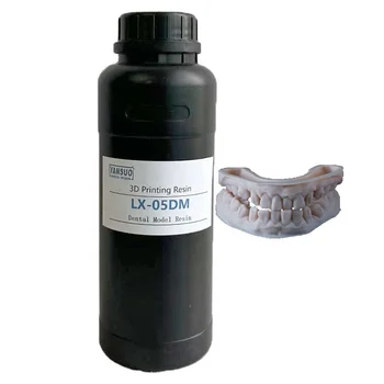UV Curable Resin LX-05DM Dental Model Resin for 355-405nm SLA/LCD 3d Printer Phopolymer Liquid Resin
