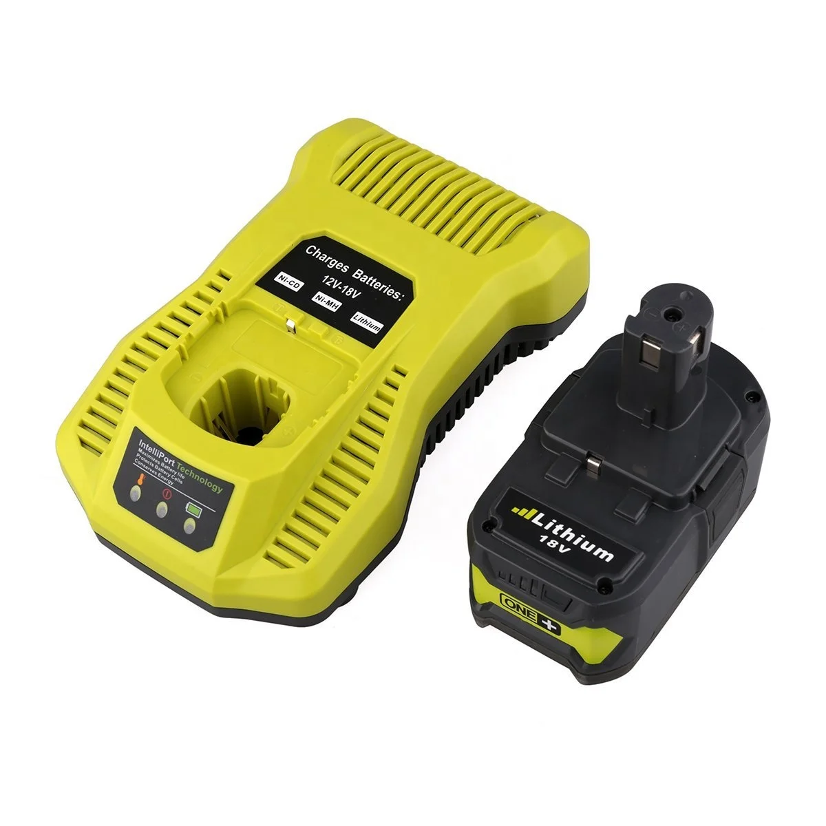Сменное зарядное устройство P117 P118, совместимое с Ryobi 12 В 18 в One + Plus NiCd NiMh литиевая батарея P103 P105 P107 P108