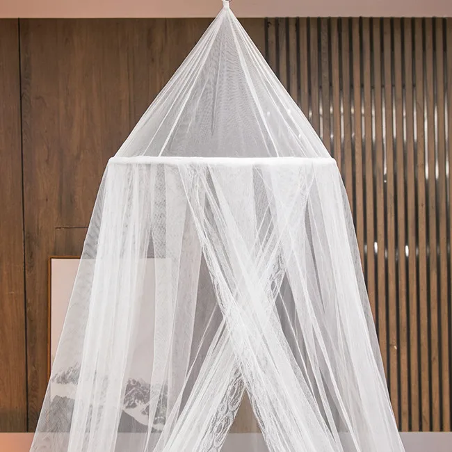 Conical Hanging Mosquito Net Double Bed Canopy