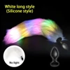 Silicone bianco lungo