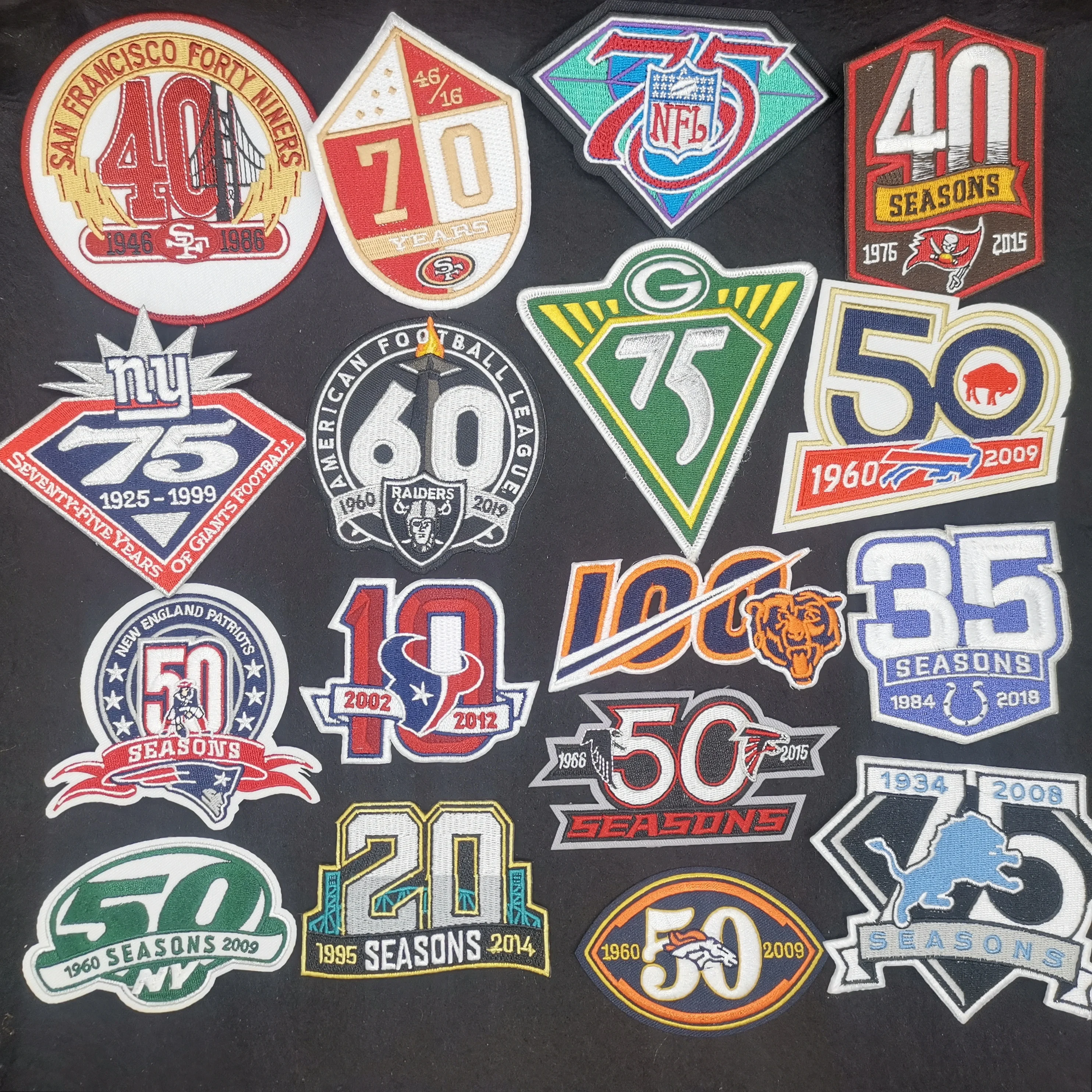 San Francisco 49ers NFL Patch Embroidered Iron on Sew on Badge Patch For  Clothes |