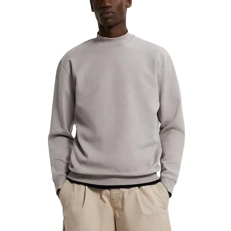 Crewneck Sweatshirt,Mens Cotton Sweater 
