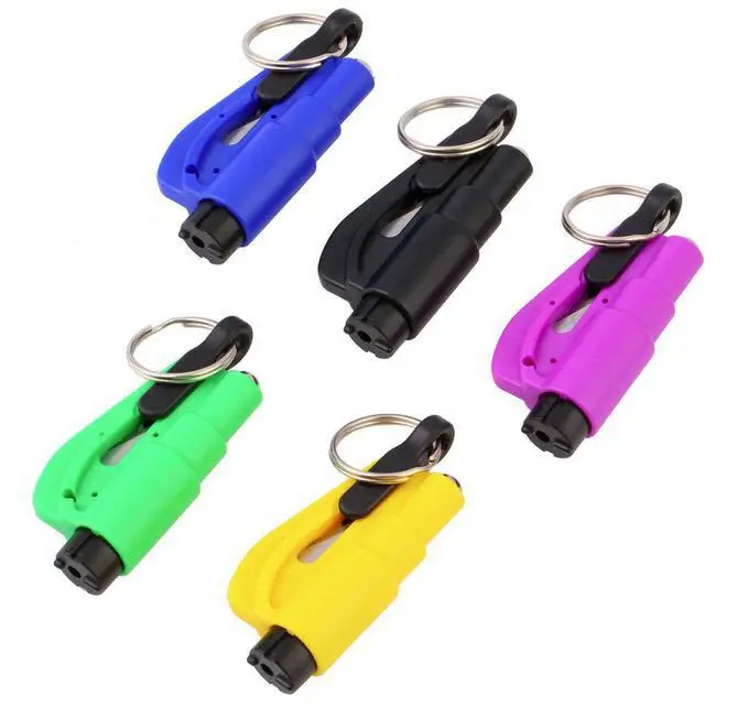 window breaker seatbelt cutter keychain