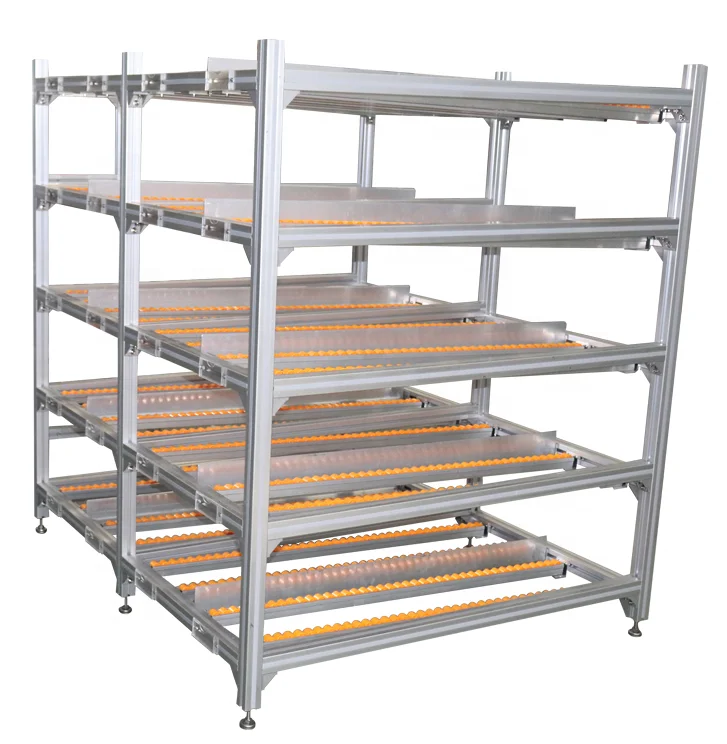 Roller Track Chain Driven Roller Conveyors with Flanged Wheel