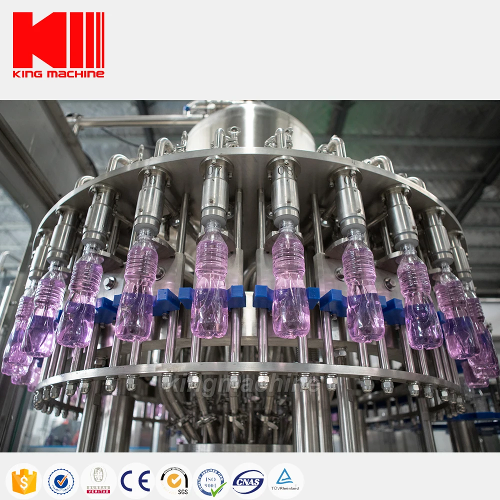 Complete Full Automatic Fresh Fruit Juice Processing Line Drink Production Line Juice Filling Machine