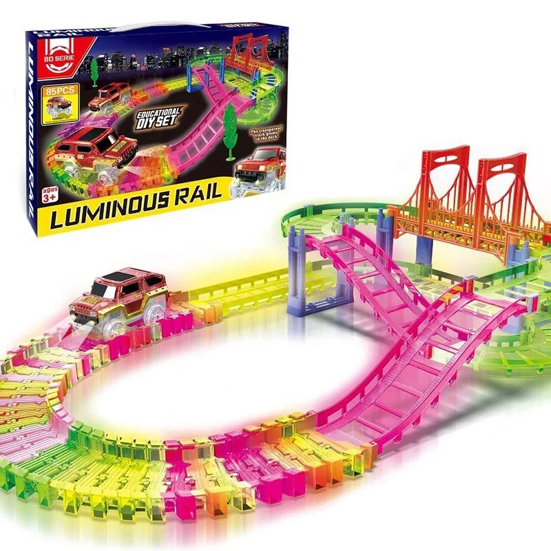 rail car toy set