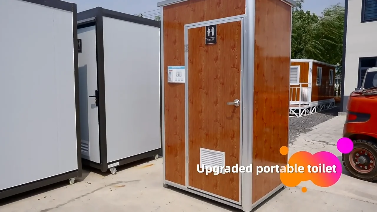 Newly Prefab Toilet Portable Shower Toilet Houses Construction Site Low