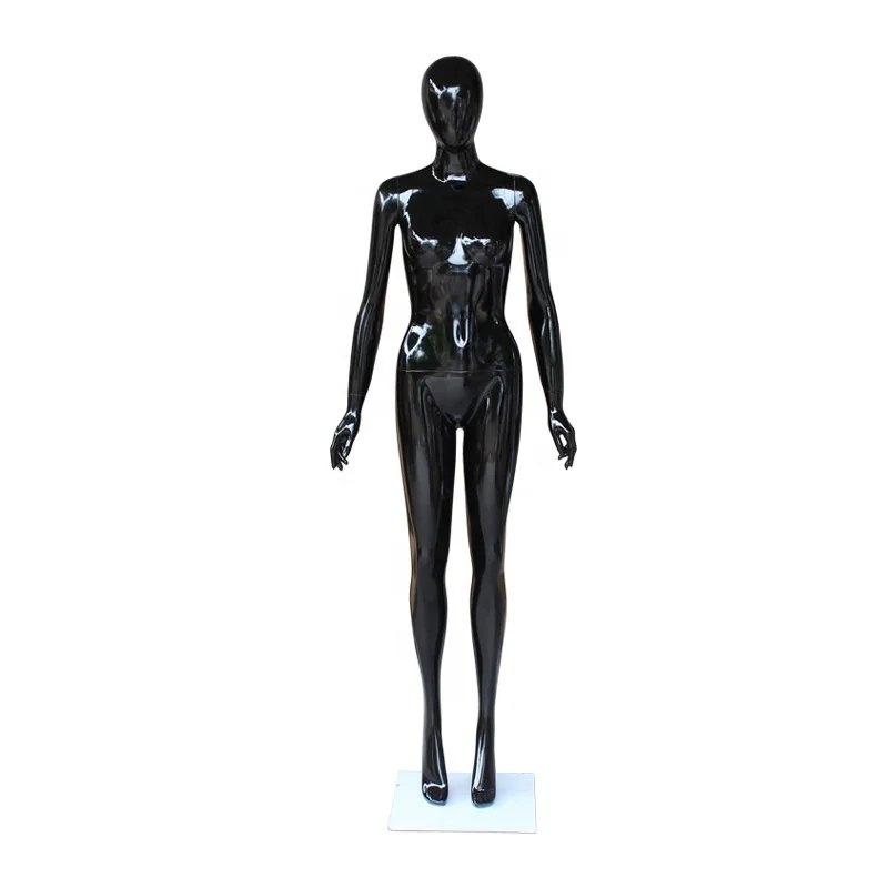 Pack X 3 Maniquies Hombres Negro Con Cabeza