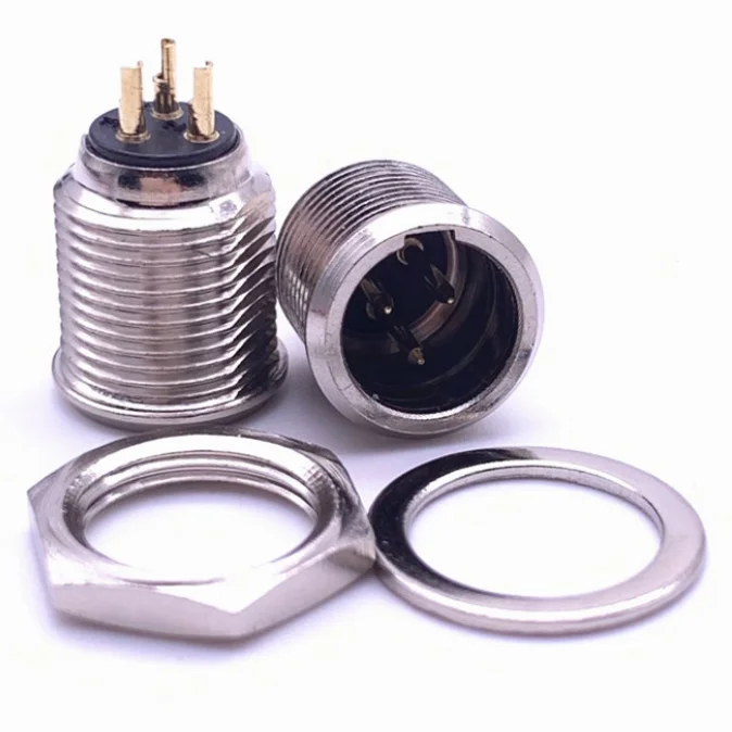Mini XLR Connector - 5 Pin Male Plug for Audio & Video