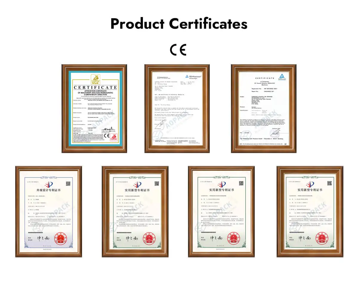 Aopack Cardboard Automatic Box Maker Corrugated Carton Box Making