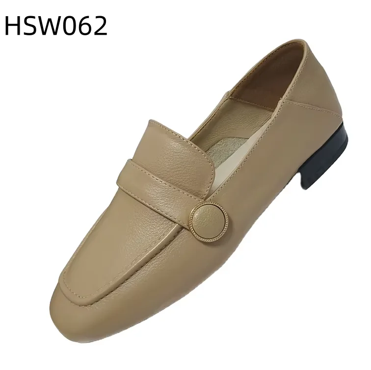 ZYF,Everyday Walking No Shoelace Anti-odor Lady Deck Shoes Daily Commute No Blisters Handcrafted Women Penny Shoes HSW062